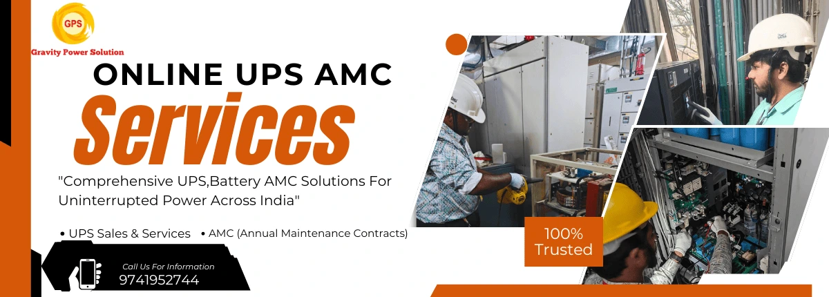 Online UPS AMC Services in Chennai by Gravity Power Solution – Comprehensive UPS and Battery Maintenance Support